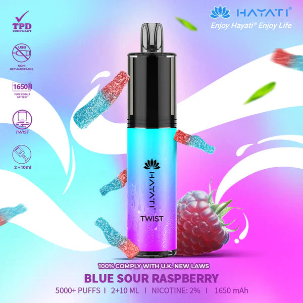 HAYATI TWIST 5000 Disposable Vape - 20mg