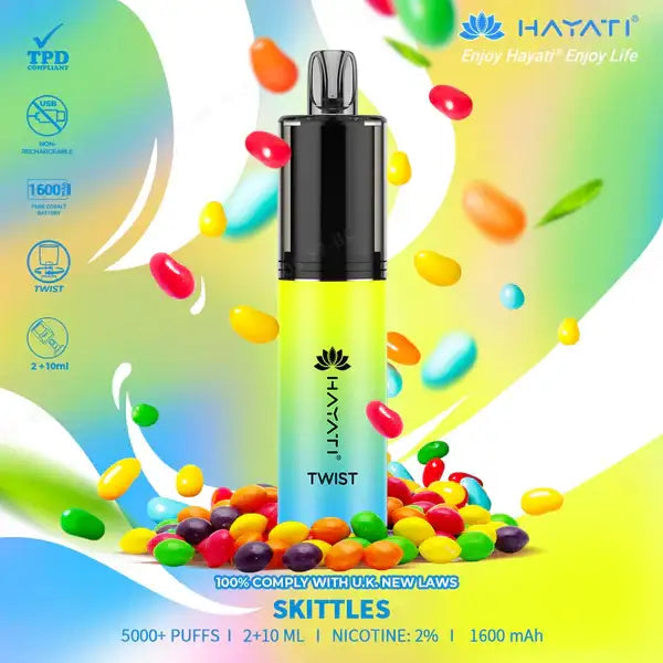 HAYATI TWIST 5000 Disposable Vape - 20mg