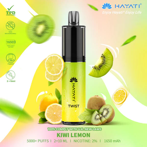 HAYATI TWIST 5000 Disposable Vape - 20mg