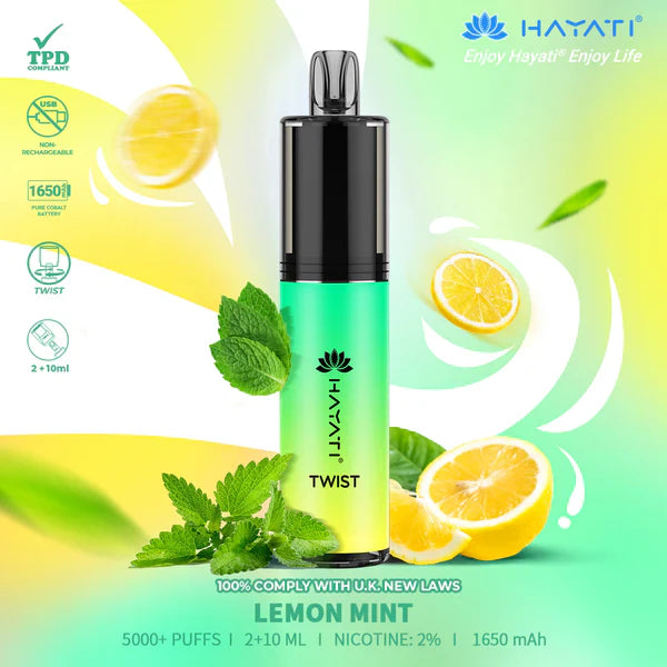 HAYATI TWIST 5000 Disposable Vape - 20mg