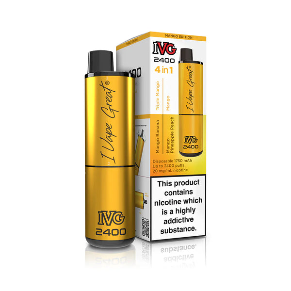 IVG 4 in 1 - 2400 Disposable Vape - 20mg