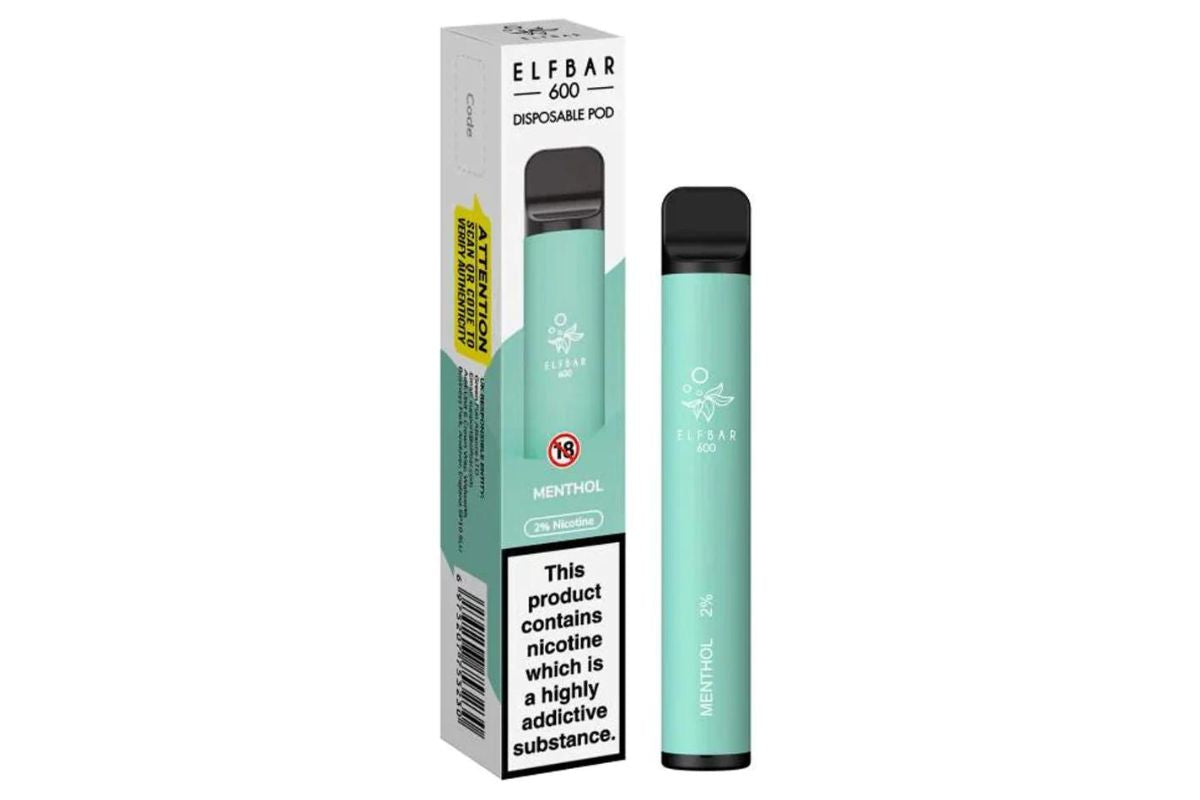 Elf Bar 600 Disposable Vape - 20mg