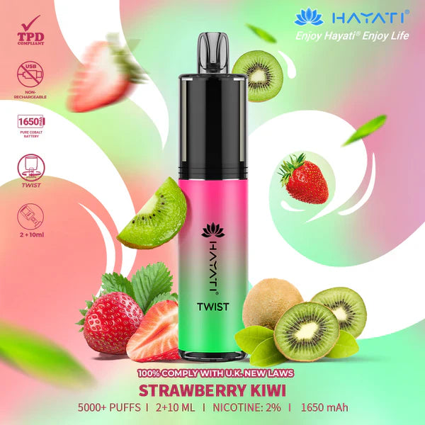 HAYATI TWIST 5000 Disposable Vape - 20mg