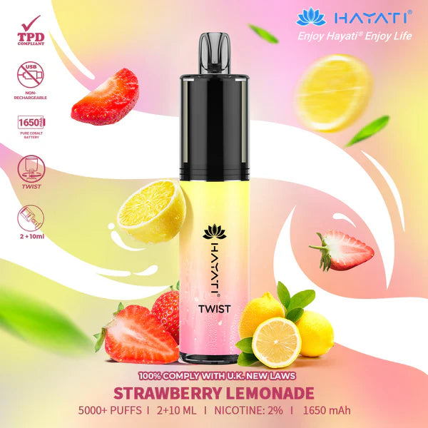 HAYATI TWIST 5000 Disposable Vape - 20mg