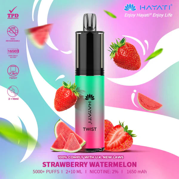 HAYATI TWIST 5000 Disposable Vape - 20mg