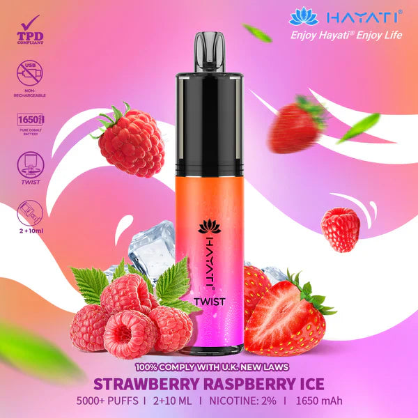 HAYATI TWIST 5000 Disposable Vape - 20mg