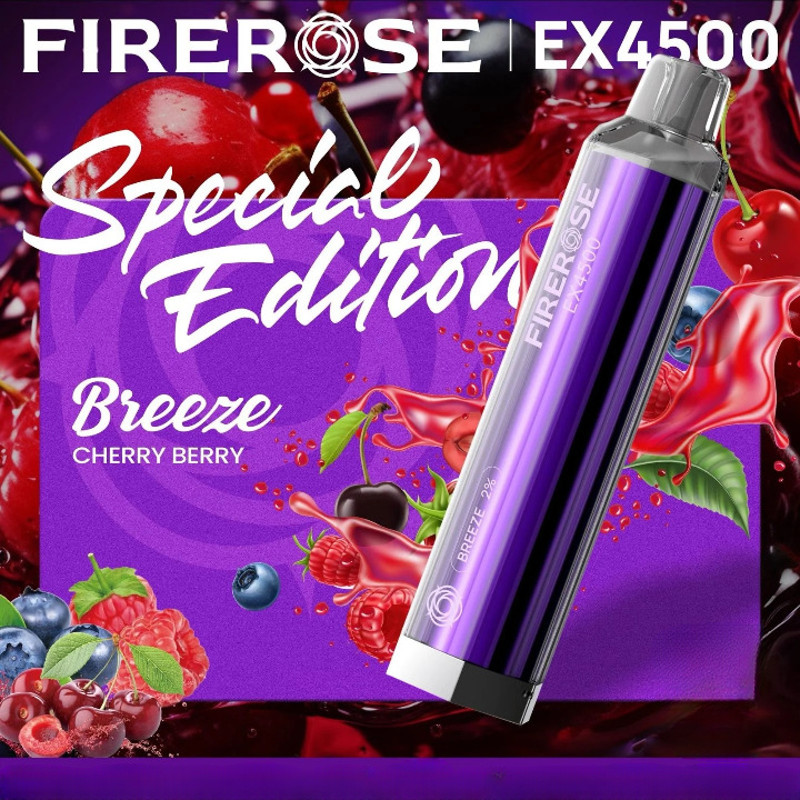 Elux FireRose Ex4500 Disposable Vape - 20mg