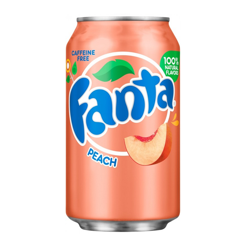 Fanta Peach Can 355ml