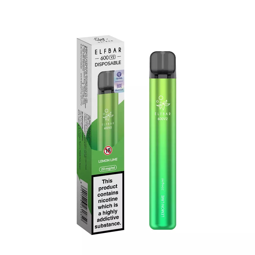 Elf Bar 600 Disposable Vape - 20mg