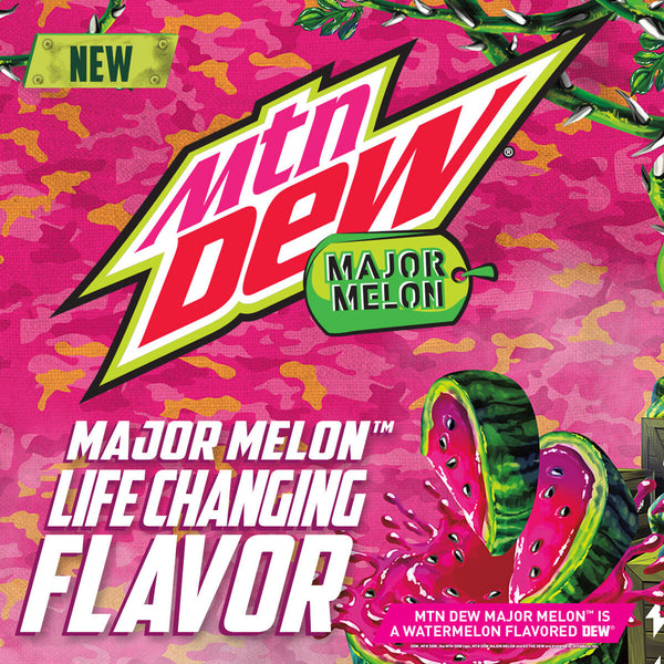 Mountain Dew Major Melon (355ml)