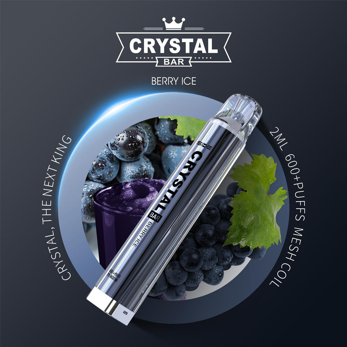 SKE Crystal 600 Disposable Vape - 20mg