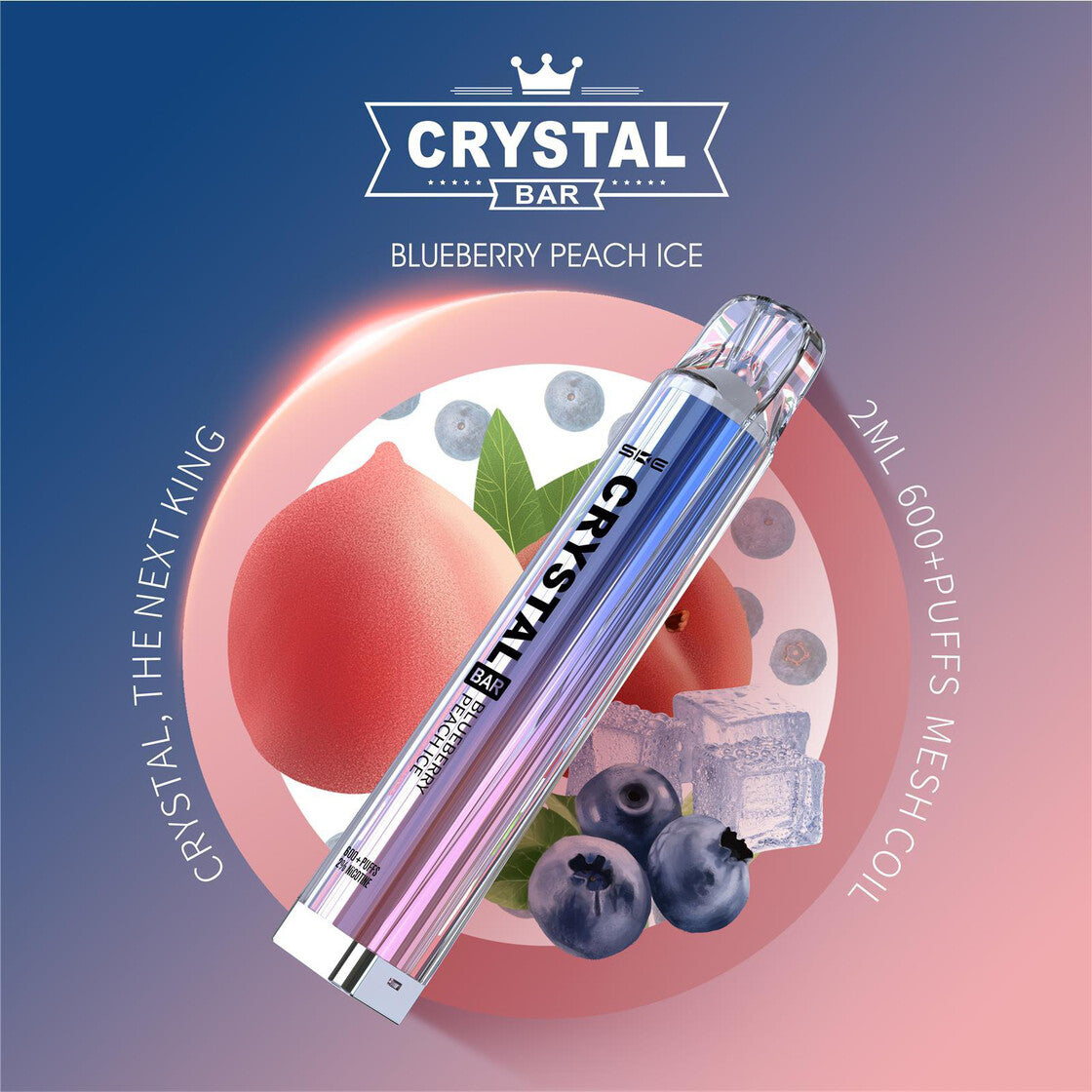 SKE Crystal 600 Disposable Vape - 20mg