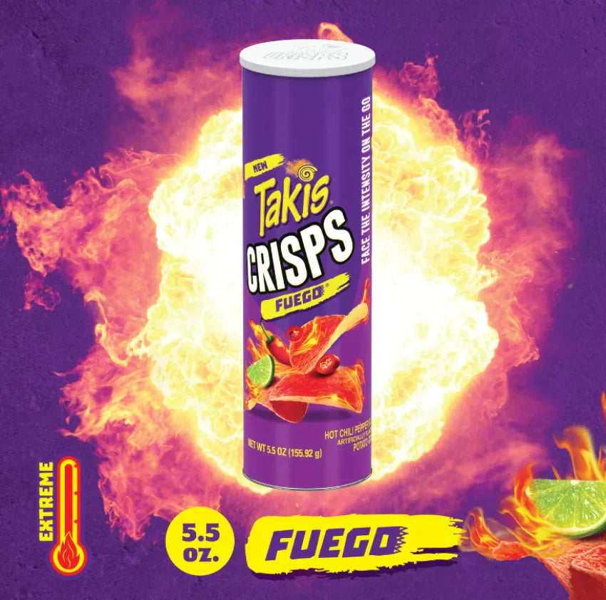 Takis Crisps - Fuego Tube